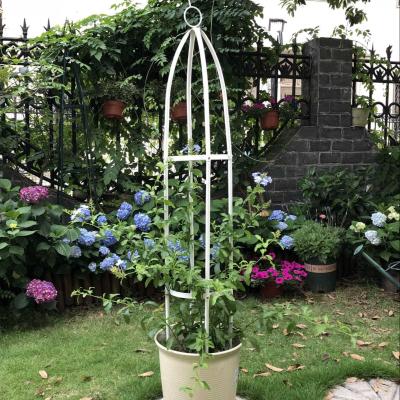 China Easily Assembled Style Flower Stand Climbing Frame Gardening Stand for sale