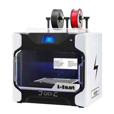 China QIDI TECH desktop 3d printer 330*250*320 mm large size i-fast grade multi-axis smart industrial printer for sale