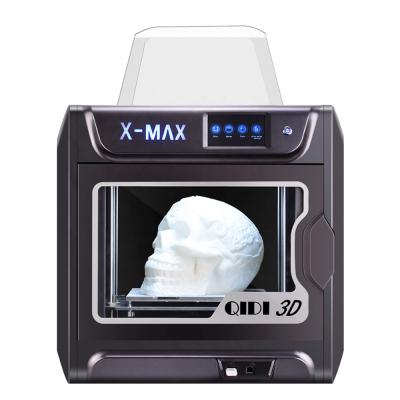 China New Model Large Size 3D Printer Passionate Bed QIDI TECH: X-Max and High Precision Printing with ABS, PLA, TPU, Flexible Filament, 300x250x300mm for sale