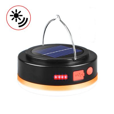 China Outdoor Tent Camp Lamp 2021 High Bright Remote Control Solar New Charging Led Camping Light for sale