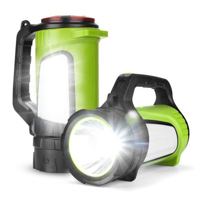 China LED Camping Lantern USB Rechargeable Portable Handheld Floodlight Outdoor Rise Camping Light LED for sale