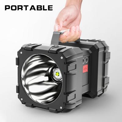 China Multifunctional Handheld Outdoor Spotlight Work Light Rechargeable Led Night Work/Repair/Emergency OEM ODM Spotlight for sale