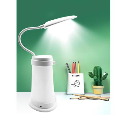 China Modern Portable Folding Led Night Light Touch Dimming USB Rechargeable Table Reading Light Led Lamp For Kids for sale