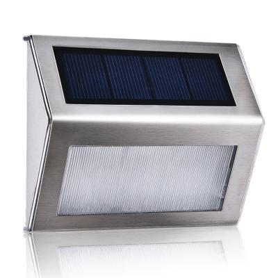 China Solar Powered Outdoor Led Solar Motion Sensor Garden Stair Stair Step Wall Light for sale