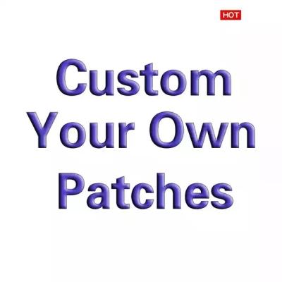 China Other custom chenille embroidery patch brand logo shoes, hats, bags, heat transfer printing silicone patch clothing accessories for sale