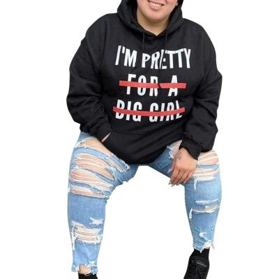 China high quality Anti-wrinkle women's oversized fashion printed home casual leisure soft hoodies for sale