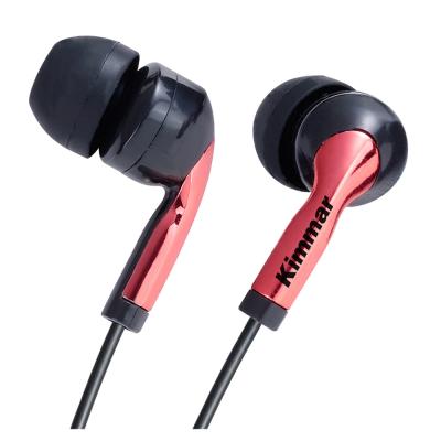 China In-ear high quality super bass cheap wired plastic earphone with MIC for promotion for sale