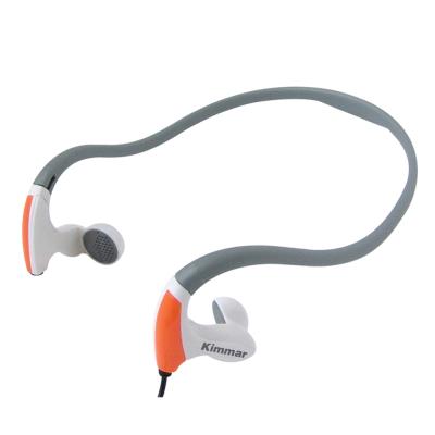 China Headband Neckband Band Earphone Outdoor Sports Lightweight Wired Running Earphone With Microphone for sale