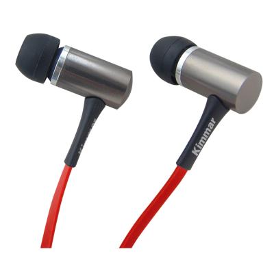 China In-Ear Kimmar Customized Logo OEM Headphones Attached Metallic Headphones In-ear Earphone OEM Manufacturer for sale