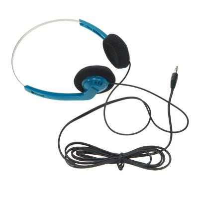 China Hot Sale 30mm Disposable Headband Speaker Wired Over-Ear Headphone Headset For Aviation/Conference/Teaching Use for sale