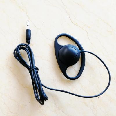 China Ear hook global popular speaker stereo or mono 30mm cable earphone for aviation/traveling/bus use for sale