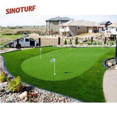 China Golf Outdoor Artificial Grass Putting Green 10mm Synthetic Turf XEM for sale