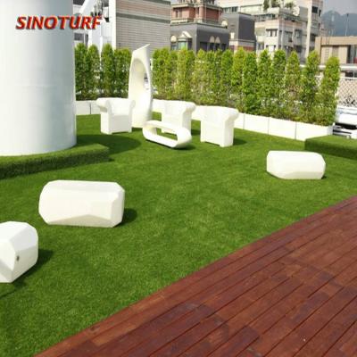 China Decoration 40mm, 45mm Garden Grass Landscaping Artificial Turf For Backyard, Decoration for sale