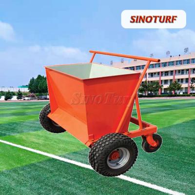 China Artificial Turf Grass Machines Rubber Granule , Added Sand Machine With Manual Added High Performance Machine (Manual) for sale