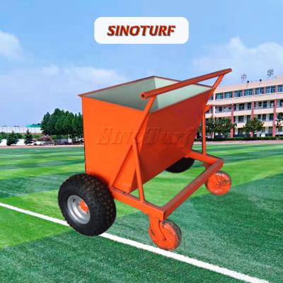 China Rubber Granule And Sand Filling Machine For Sports Extra Ground/Artificial Extra Manual Machine Manual Grass Machine for sale