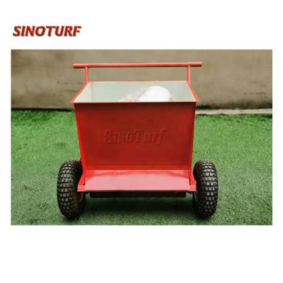 China Artificial Grass Turf Installation Machine, Infill Sand And Rubber Granule Machinery Manual Supplemental Machine for sale