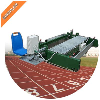 China 2500mm track paver running machine for plastic track, sport running track for sale