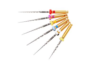 China Ficheros Endodontic rotatorios Titanium del níquel de MTF/ficheros rotatorios Endo del T3 del tamaño en venta