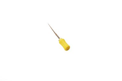 China T4 Yellow NITI Rotary Files Dental Material Exclusive Multiple Taper For Endodontic for sale