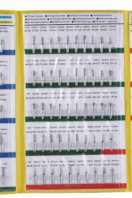 China Green Dental Diamond Burs For Grinding Metal Plastic And Porcelain for sale