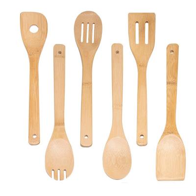 China Viable Wholesale Spatula For Cooking 100% Guangdong Bamboo Kitchen Utensils for sale