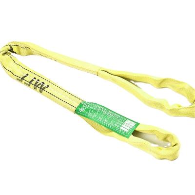 China HLM Tool Motor Crane Lifting Slings Rope Lifting Sling 50t Polyester Lifting Slings for sale