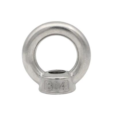 China Super heavy industry HLM supplier galvanized custom ring eye lifting nut din582 for sale