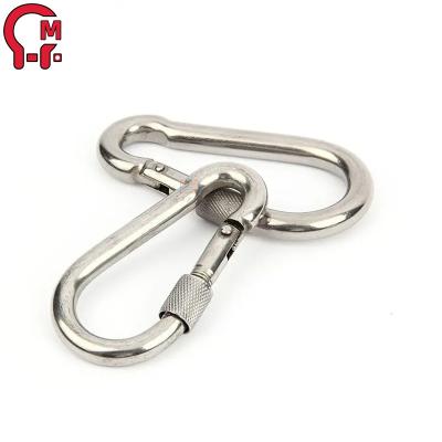 China Heavy Industry HLM Free Sample ISO Certification Dog Hardware Stainless Steel Snap Hook for sale