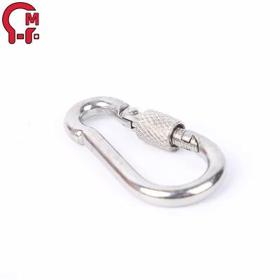 China Heavy Industry HLM Instant Carabiner Metal Steel Snap Hook Free Sample ISO Certification Snap Hook for sale