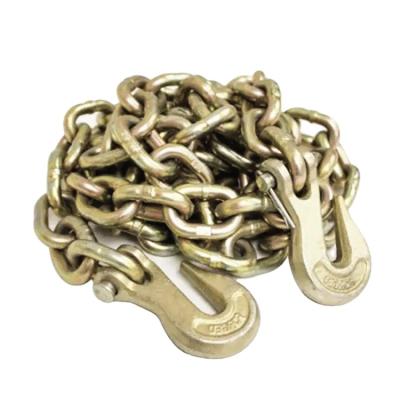 China heavy industry HLM test astm80 g43 high standard link chain steel link chains for sale