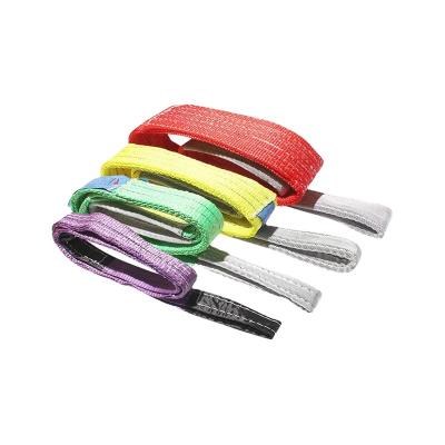 China Tool HLM Free Sample ISO Certification High Quality Webbing Lifting Sling Belts for sale