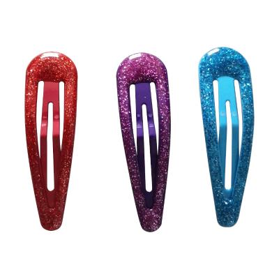 China Fashion BB hair clip Korea style hot sale dripping oil bling bling clip for sale