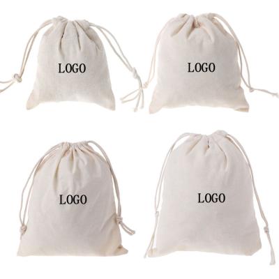 China Drawsting Printed Logo Canvas Shoe Drawstring Bag Black White Organic Cotton Drawstring Bags for sale