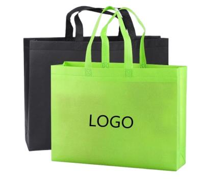 China Disposable Biodegradable Reusable Nonwoven Eco Friendly Shopping Bags Packaging Bag Nonwoven Bag With Logo for sale