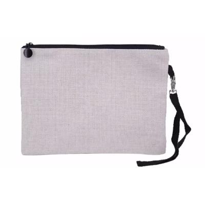 China Wholesale Fashion Plain Cosmetic Pouch Bags Printing Logo Storage Makeup Bag With Zipper for sale