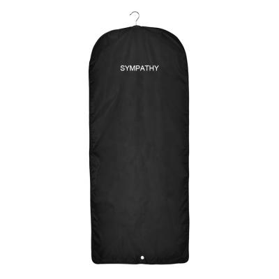 China Storage Personalized Fashion Custom Travel Dust Cover Foldable Dress Clothes Suit Protector Garment Bag for sale