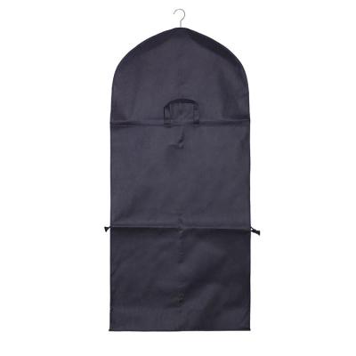 China Foldable Nonwoven Dustproof Garment Bag Cover Garment Trend Dress Suit Storage Long Bags With Logo for sale