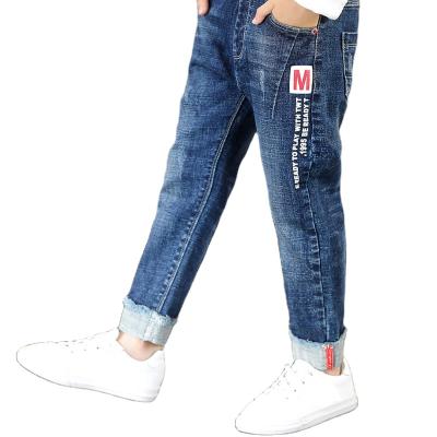 China Breathable 4-13 Years Kids Fashion Clothes Classic Denim Clothing Baby Boy Long Pants Casual Kids Boys Jeans Pants for sale