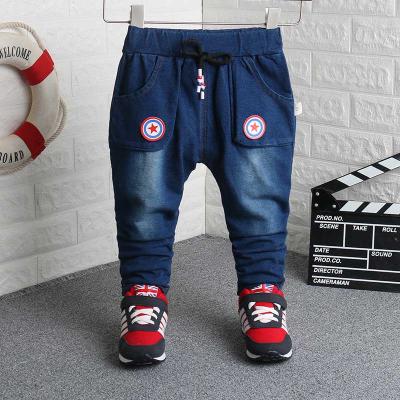 China Sustainable Infant Girl Panty Clothes Pants Kids Babies Denim Clothing Pants Jeans for sale