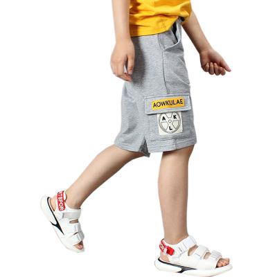 China Breathable Kid Clothes Big Pack Cotton Summer Shorts Kids Going Out Loose Boy Shorts Casual Shorts Boyshorts for sale