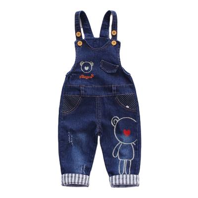 China Infant Overall Breathable 1-4 Years Baby Boy Jeans Long Clothes Clothing Outfits Pants Rompers for sale