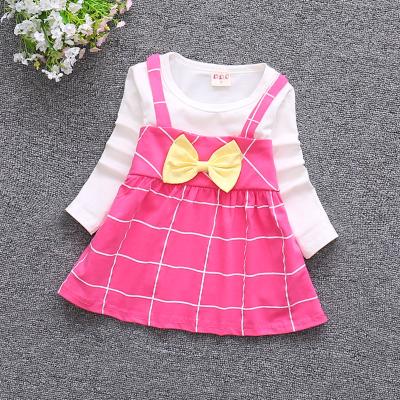 China Breathable Babies Cotton Clothing Dresses Skirt Kids Clothes Infant Girl Dress for sale