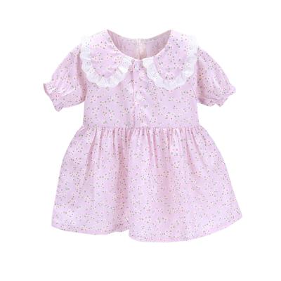 China Anti-Wrinkle Babies Summer Dresses Infant Kids Clothing Dress Children Dress Wear for sale