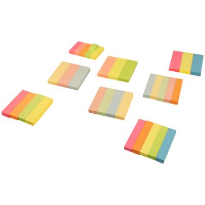 China Best Self Adhesive Selling China Good Color Neon Glue Good Quality Sticky Note Pad Stationery for sale