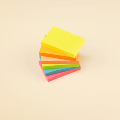 China Good low MOQ pastel color self-adhesive sticky note customized sticky notes stationery wholesale supplier for sale