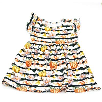 China Prairie Chic Drop Shipping Wholesale Bulk Toddler Kids Set Girls Boutique Clothes Cotton Witch Winter Halloween Fall Baby Clothing for sale