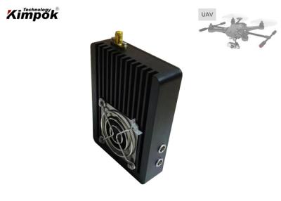 China UAV Mini Video Transmitter PTP , COFDM Video Sender 20km Uplink Real Time Lightweight for sale