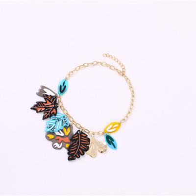 China IN THE FASHION of the latest European and American handmade jewelry resin private custom-made necklace in 2021 for sale