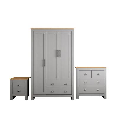 China 2020 European adjustable bedroom wardrobe wooden set (new style others) for sale