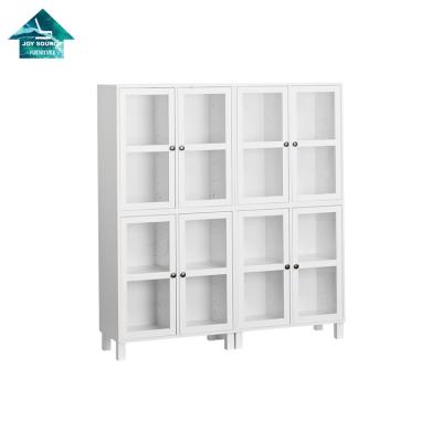 China White Wood Convertible Sideboard Furniture Custom Closet Cabinets Storage Cabinet for sale